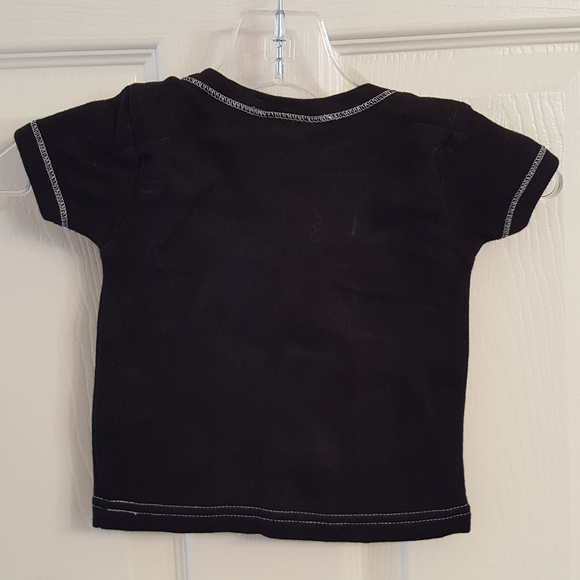 Infant Tee Shirt HIGH MAINTENANCE 9M NWT Black Haute Stuff SUPER CUTE - Picture 2 of 2